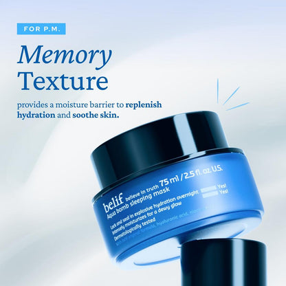 belif Aqua Bomb Hydrating Sleeping Mask with Panthenol