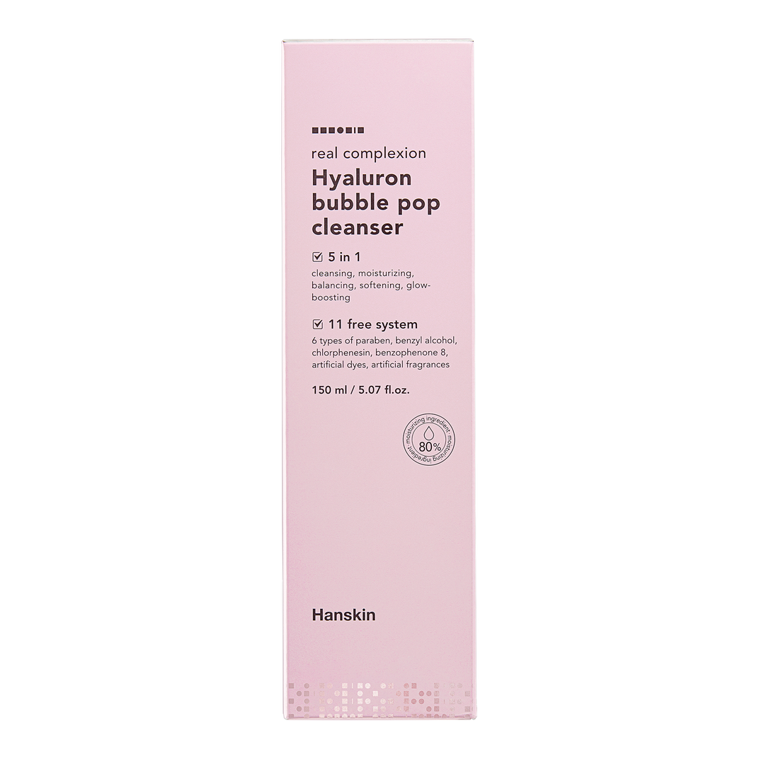 Hanskin Hyaluron Bubble Pop Cleanser