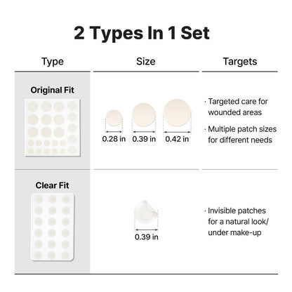 COSRX Master Patch Hydrocolloid Patches Set