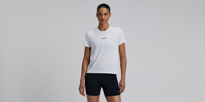 Bandit Womens Micromesh Run Tee White