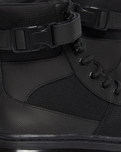 Dr. Martens Combs Tech Poly Casual Boots Black - Mens