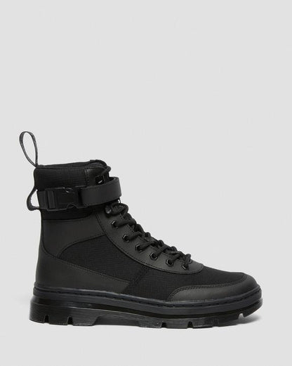 Dr. Martens Combs Tech Poly Casual Boots Black - Mens