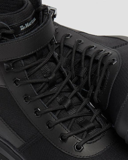 Dr. Martens Combs Tech Poly Casual Boots Black - Mens