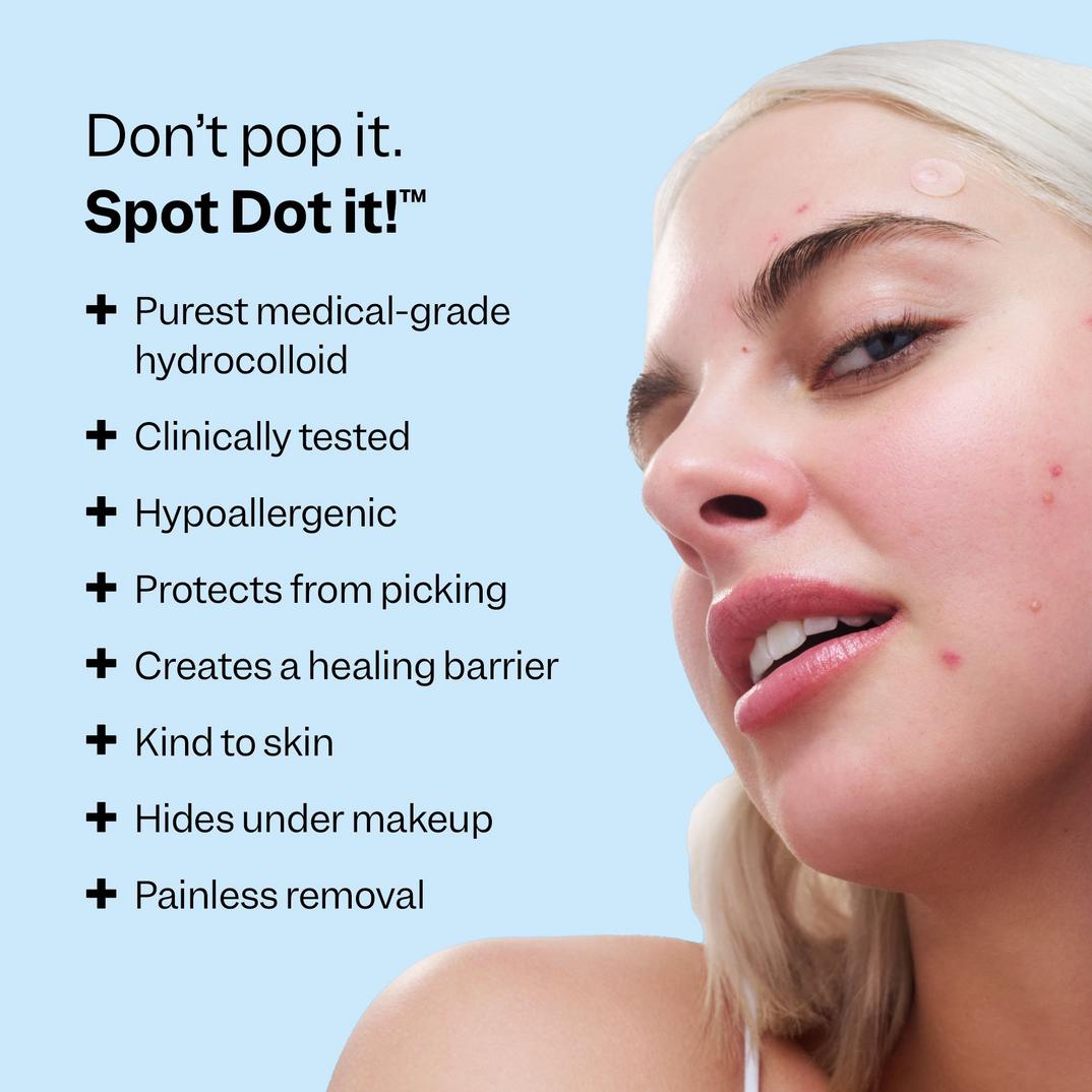 Peach Slices Acne Spot Dots