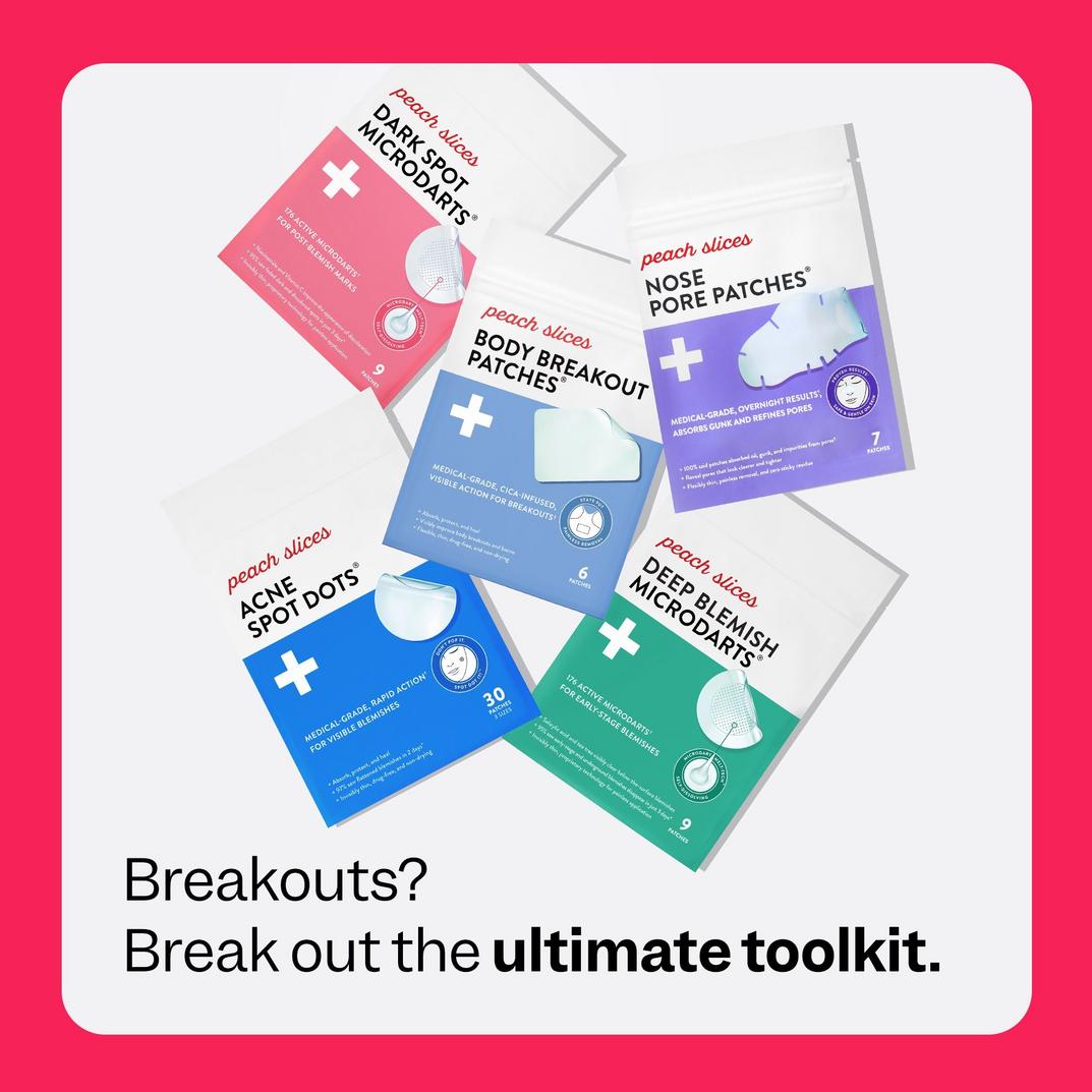 Peach Slices Acne Spot Dots