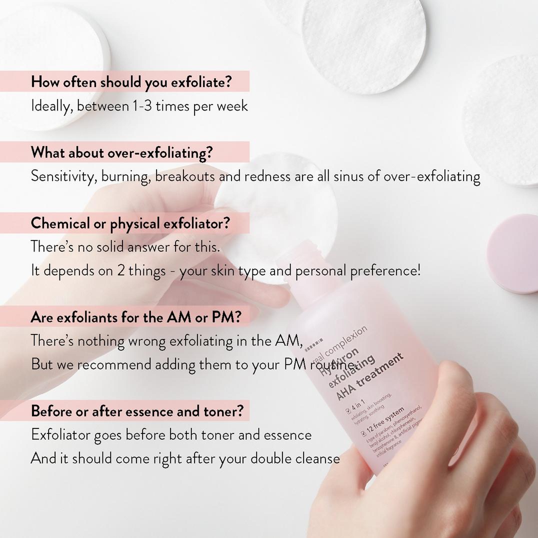 Hanskin Hyaluron Exfoliating AHA Treatment