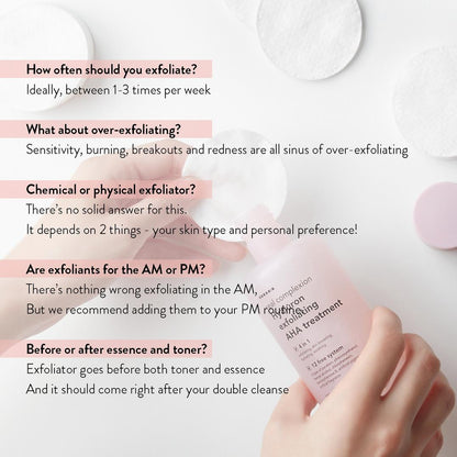 Hanskin Hyaluron Exfoliating AHA Treatment