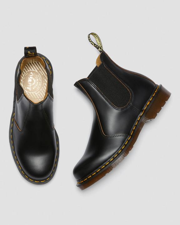 Dr. Martens 2976 Vintage Made In England Chelsea Boots Black - Womens