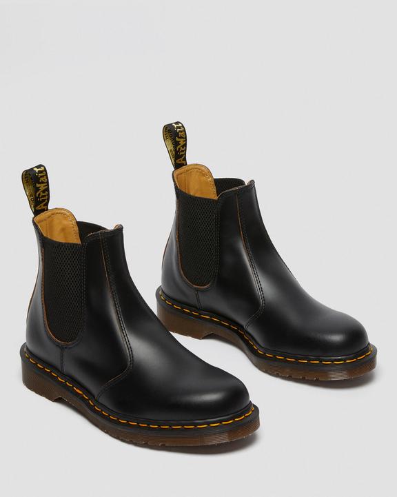 Dr. Martens 2976 Vintage Made In England Chelsea Boots Black - Womens