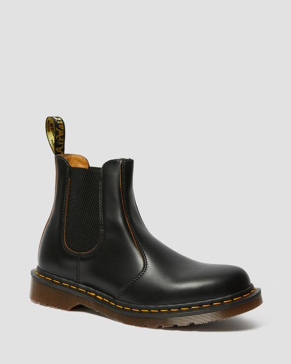 Dr. Martens 2976 Vintage Made In England Chelsea Boots Black - Womens