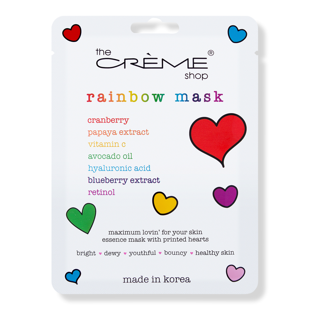 The Crme Shop Rainbow Face Mask