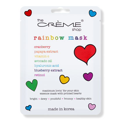 The Crme Shop Rainbow Face Mask