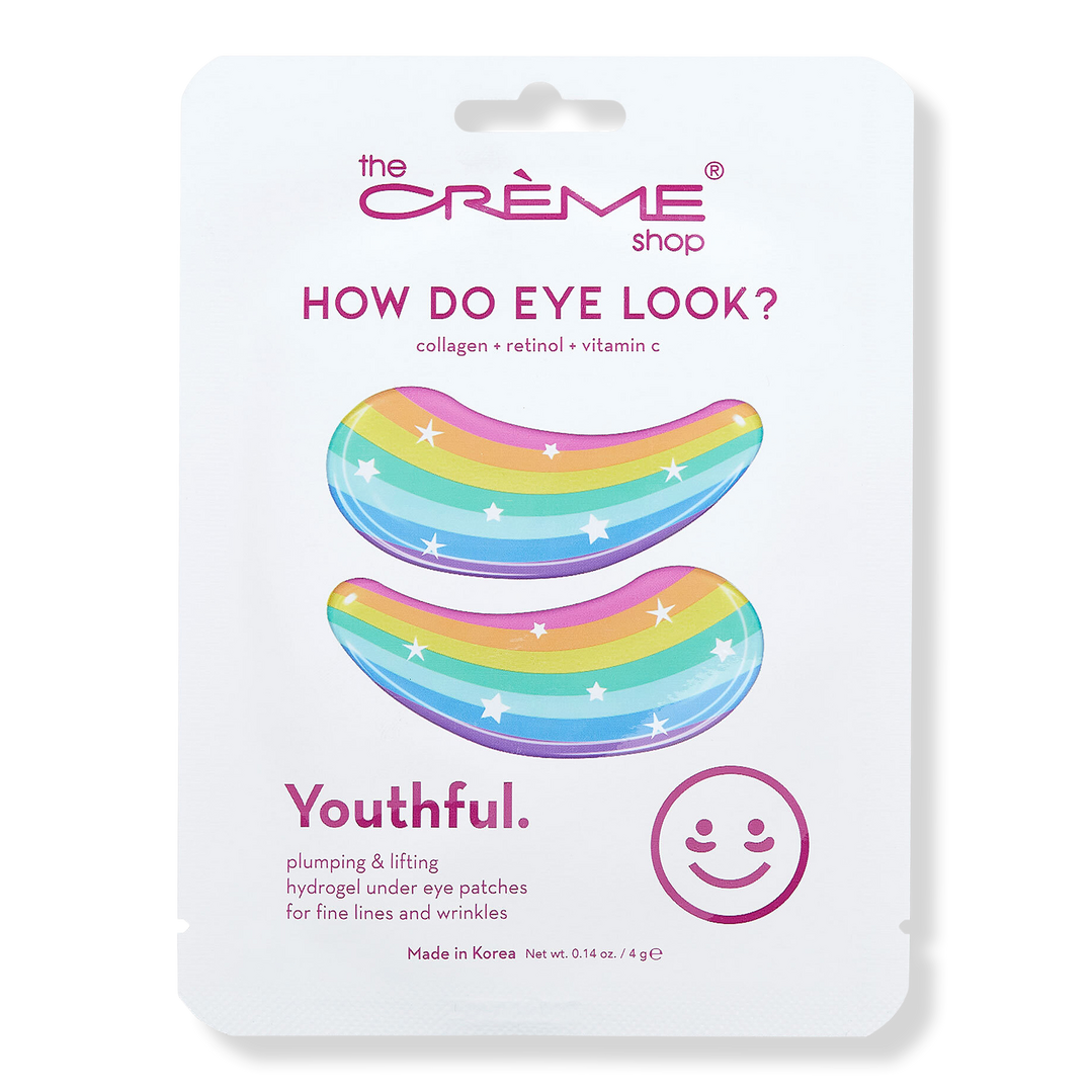 The Crme Shop How Do Eye Look? Youthful Hydrogel Under Eye Patches