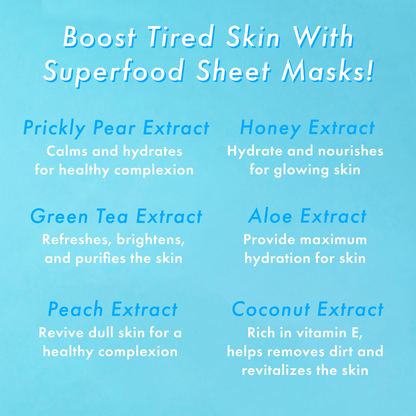 TONYMOLY Super Food Bowl Sheet Mask Set