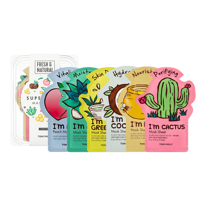 TONYMOLY Super Food Bowl Sheet Mask Set