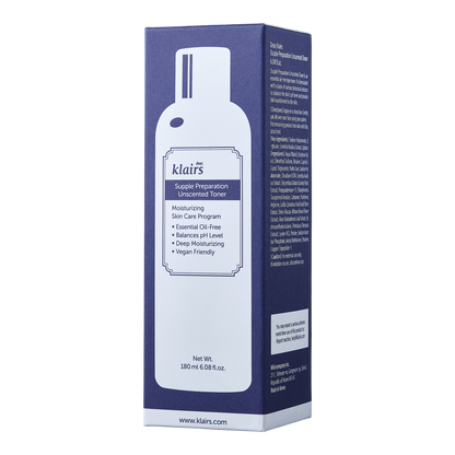 Klairs Supple Preparation Unscented Toner