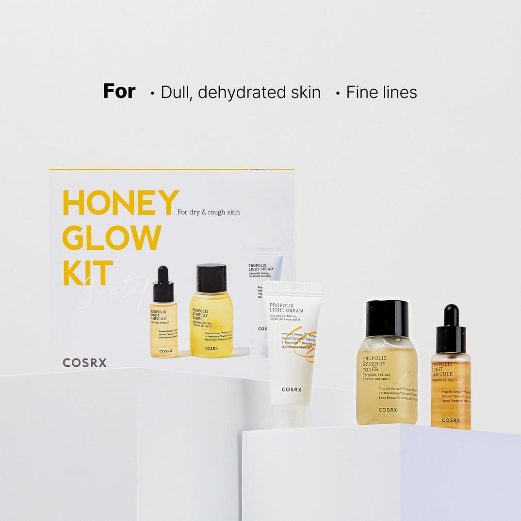 COSRX Honey Glow Kit for Rough & Dry Skin