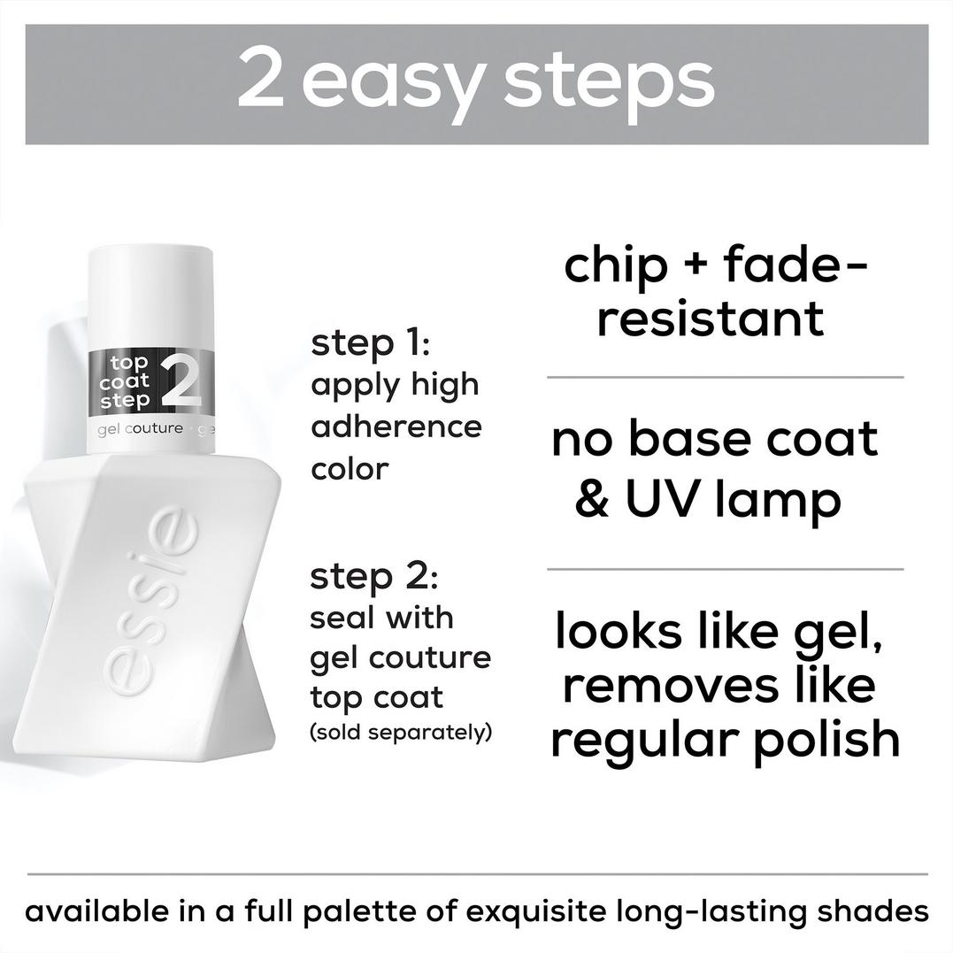 Essie Gel Couture Longwear Top Coat Duo Glossy Shine