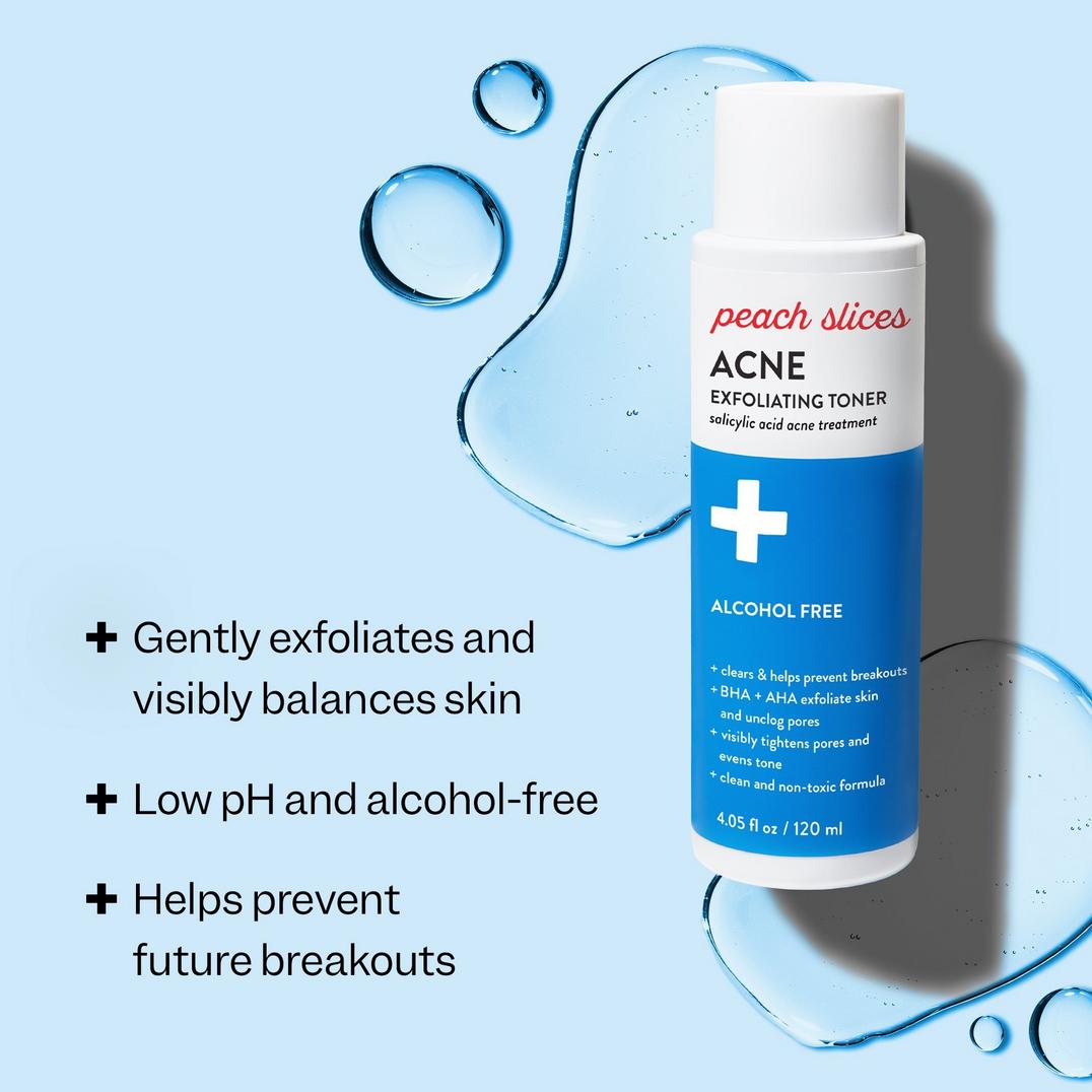 Peach Slices Acne Exfoliating Toner