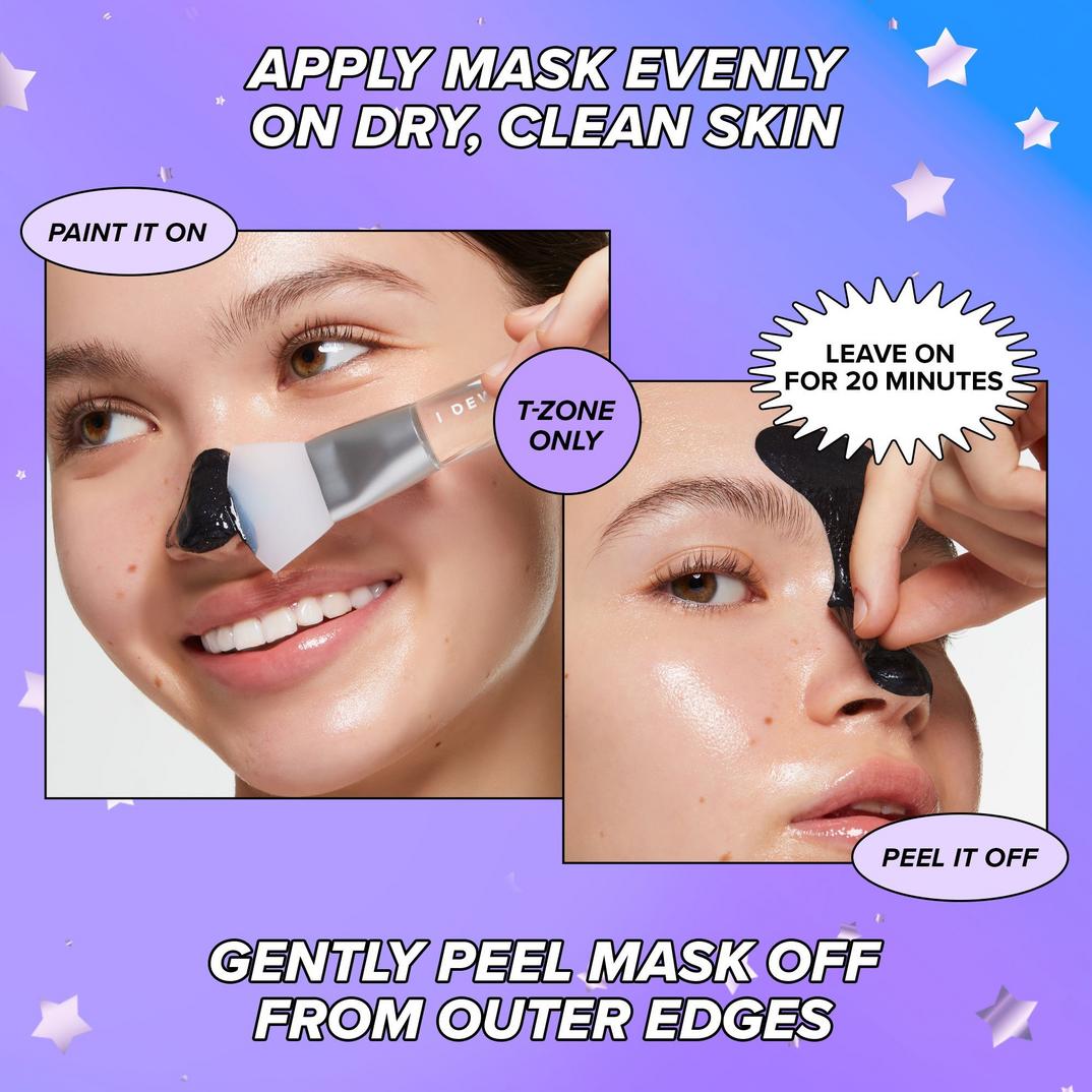 I Dew Care Space Kitten Exfoliating Charcoal Peel-Off Mask