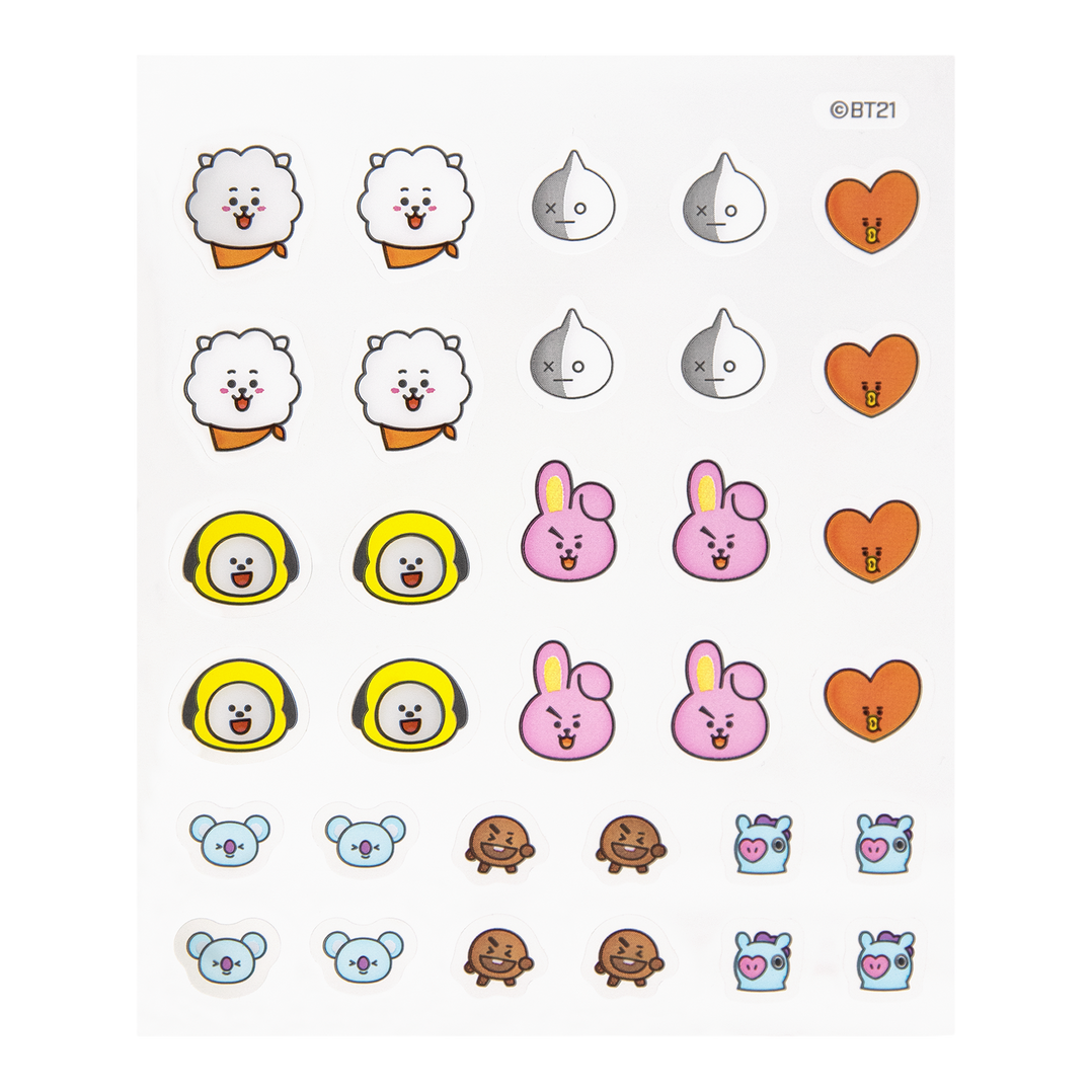 The Crme Shop BT21 Brilliant Skin Hydrocolloid Acne Patches