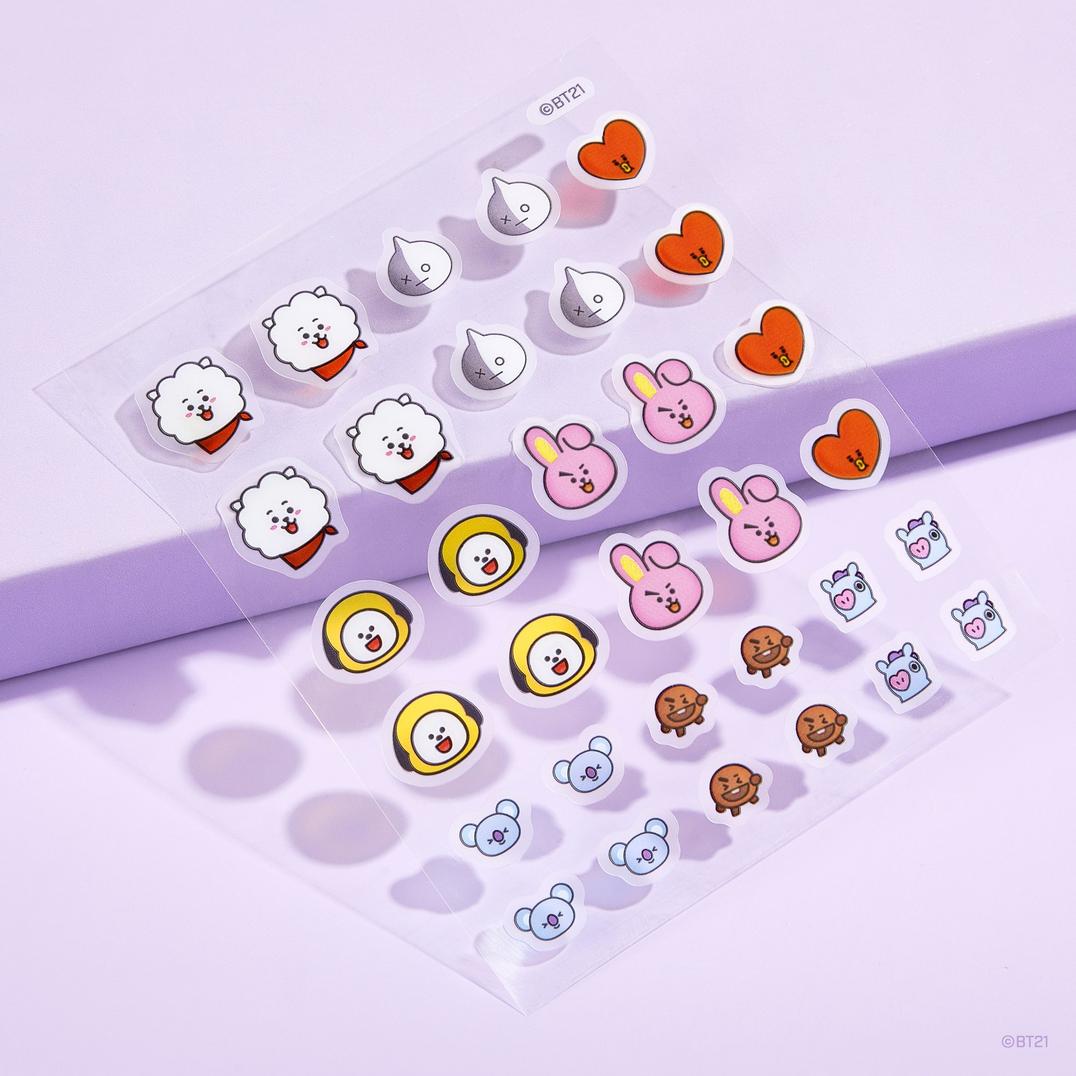 The Crme Shop BT21 Brilliant Skin Hydrocolloid Acne Patches