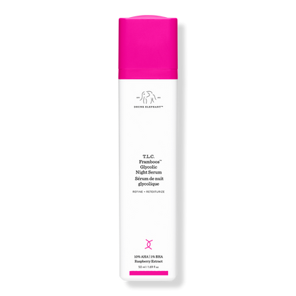 Drunk Elephant T.L.C Framboos Glycolic Resurfacing Night Serum