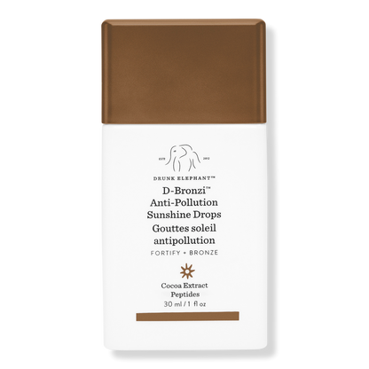 Drunk Elephant D-Bronzi Anti-Pollution Bronzing Drops with Peptides