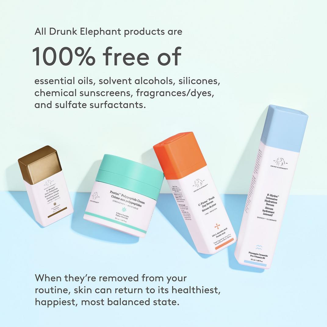 Drunk Elephant D-Bronzi Anti-Pollution Bronzing Drops with Peptides