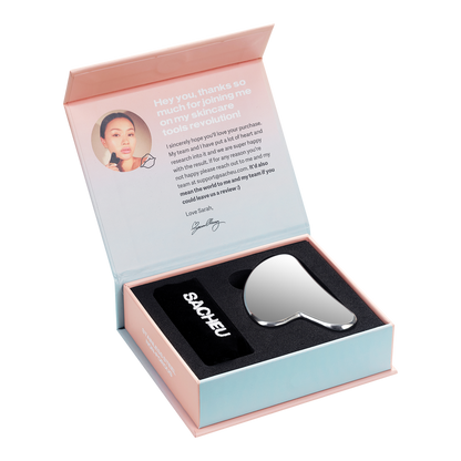 SACHEU Stainless Steel Non-Porous Gua Sha
