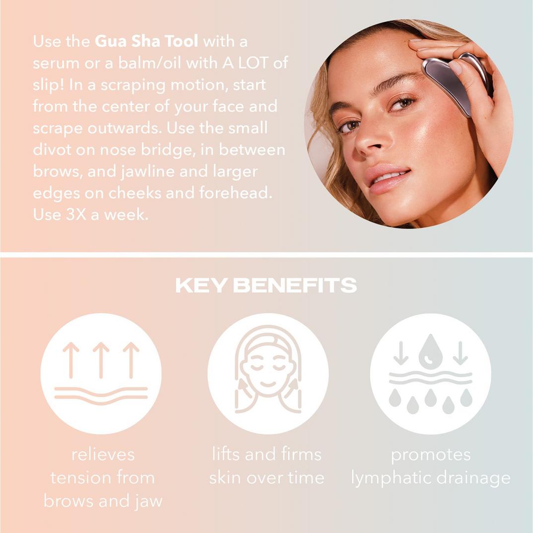 SACHEU Stainless Steel Non-Porous Gua Sha