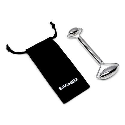 SACHEU Dual-Sided Stainless Steel Beauty Roller