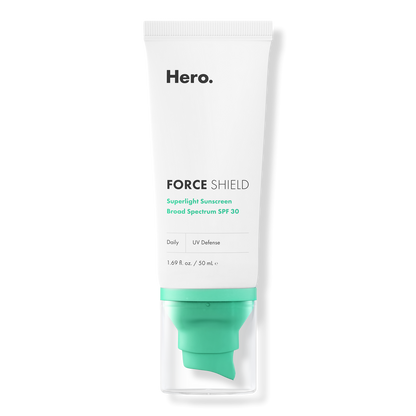 Hero Cosmetics Force Shield Superlight Sunscreen Broad Spectrum SPF 30