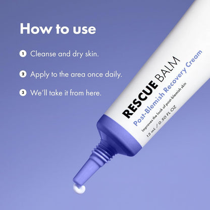Hero Cosmetics Rescue Balm Post-Blemish Recovery Cream