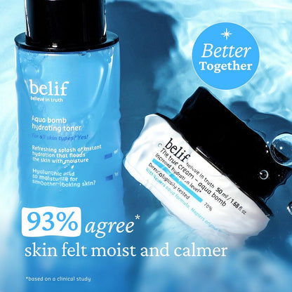belif Aqua Bomb Hydrating Toner with Hyaluronic Acid