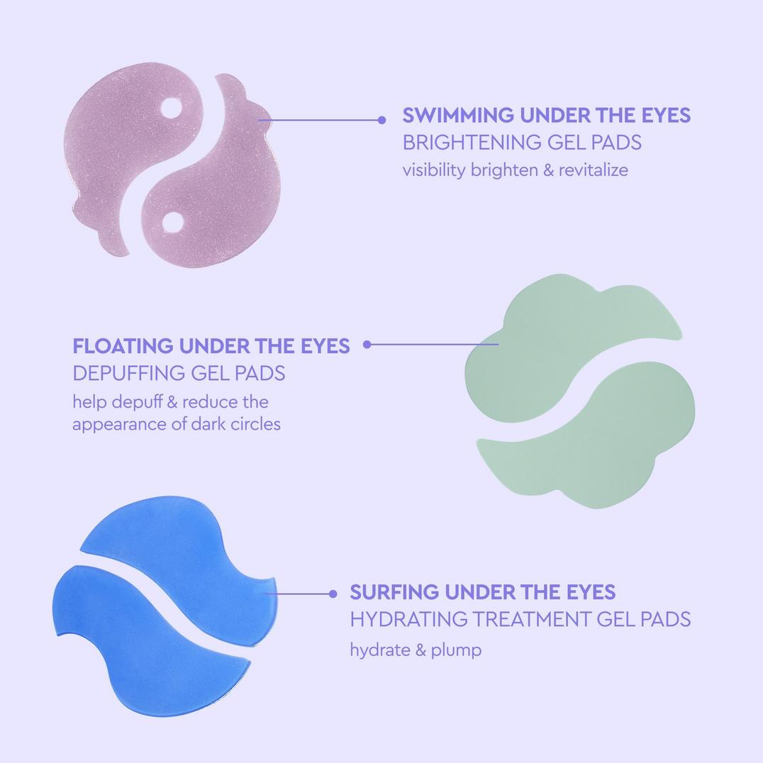 florence by mills Floating Under The Eyes Depuffing Gel Pads