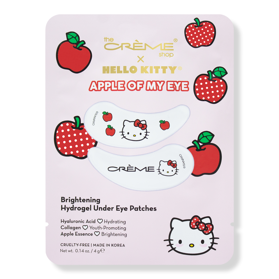 The Crme Shop Hello Kitty Apple Of My Eye Brightening Hydrogel Under Eye Patches