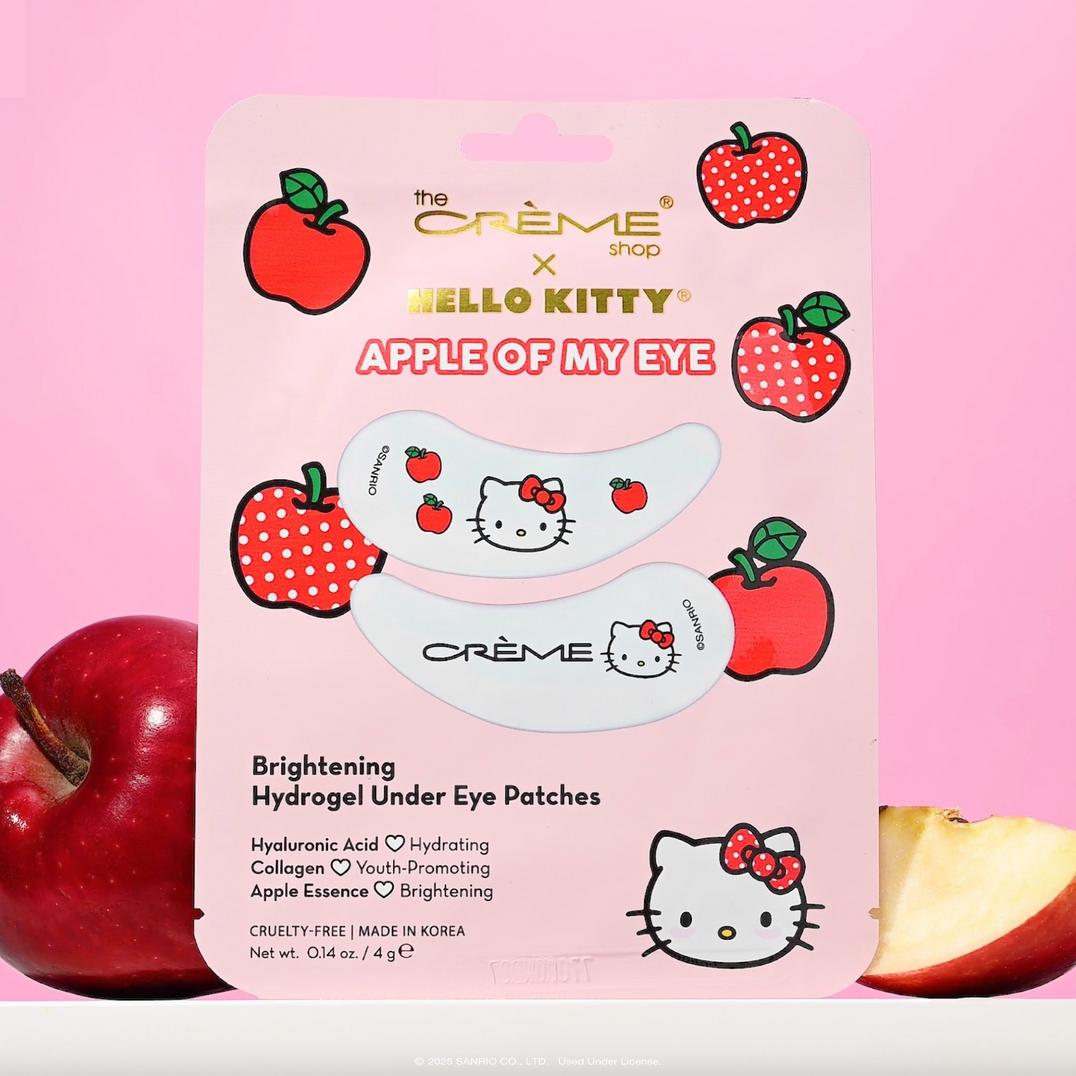 The Crme Shop Hello Kitty Apple Of My Eye Brightening Hydrogel Under Eye Patches