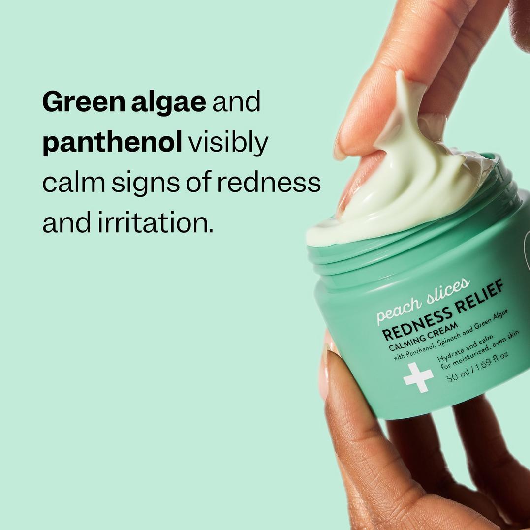 Peach Slices Redness Relief Calming Cream