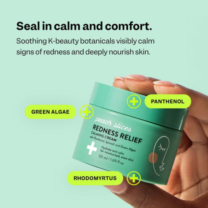 Peach Slices Redness Relief Calming Cream
