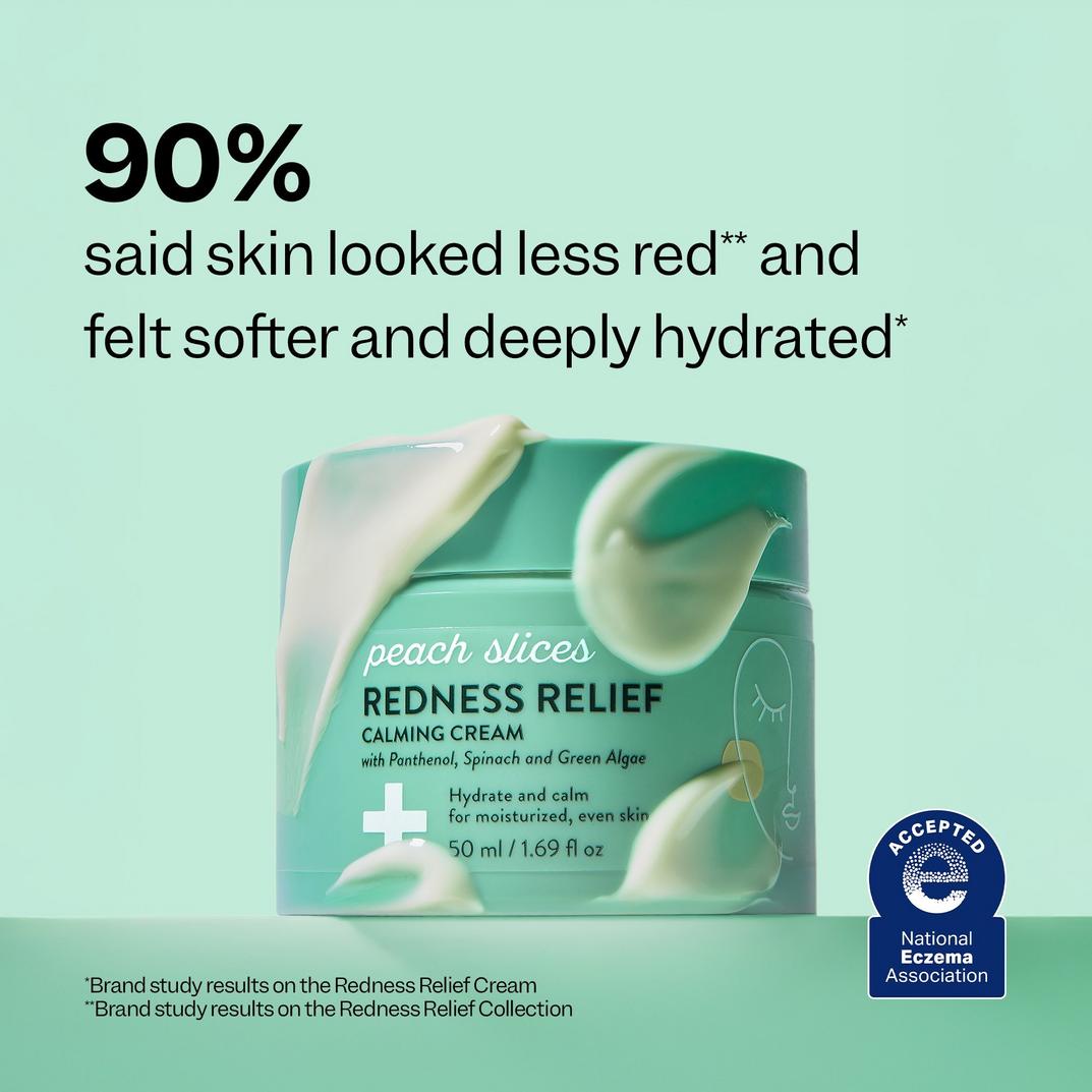Peach Slices Redness Relief Calming Cream