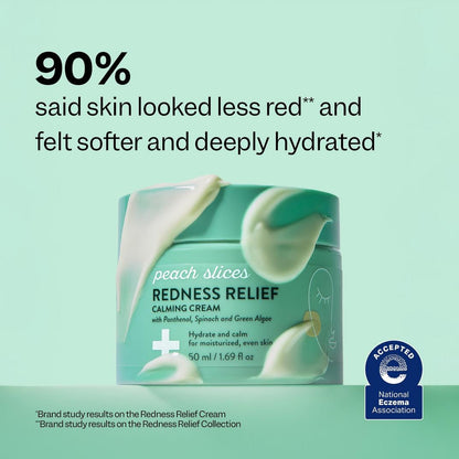 Peach Slices Redness Relief Calming Cream