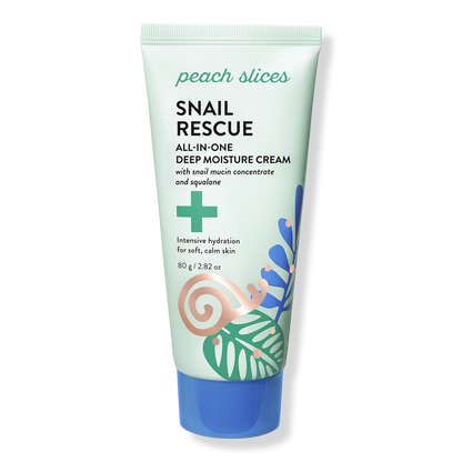 Peach Slices Snail Rescue All-In-One Deep Moisture Cream