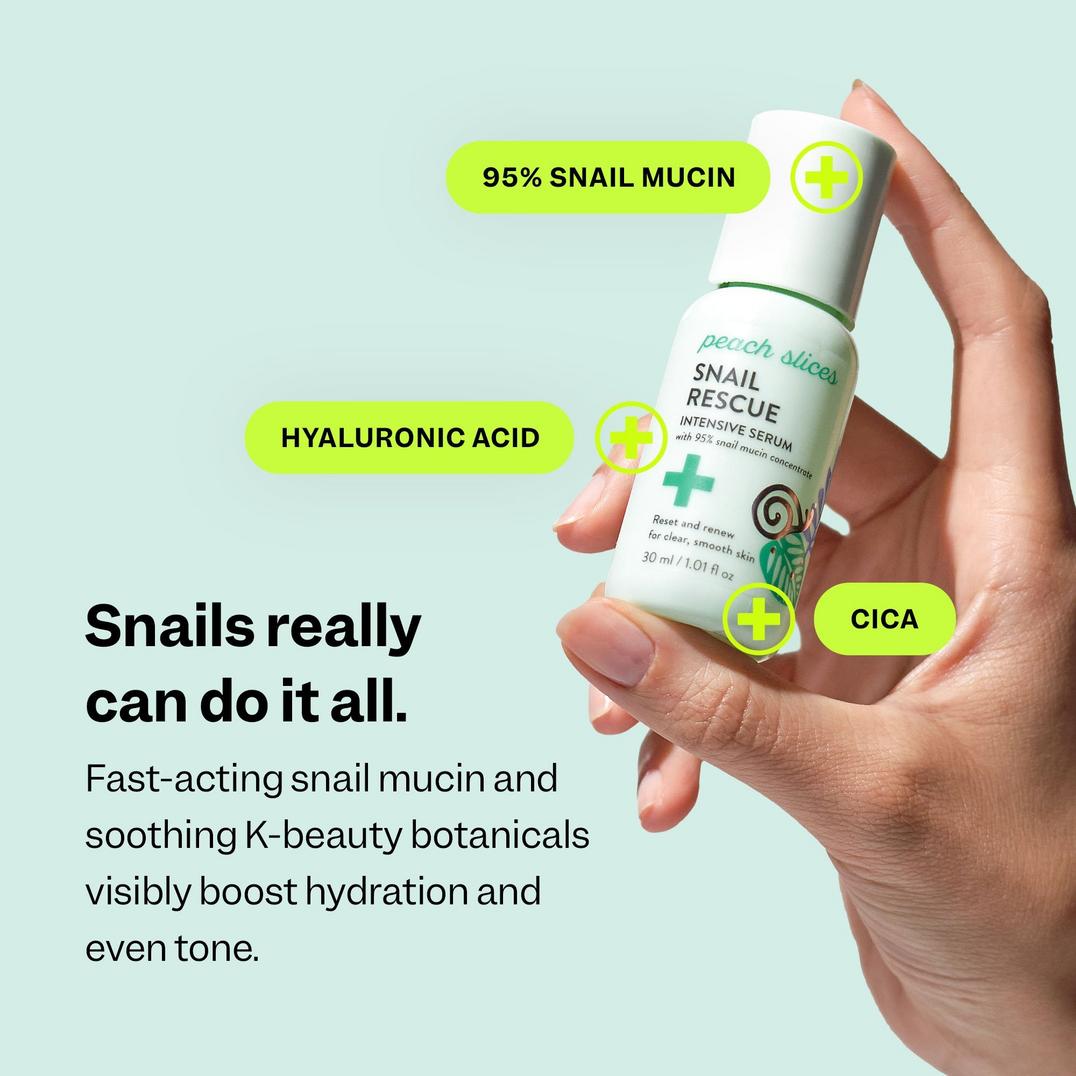Peach Slices Snail Rescue Intensive Serum