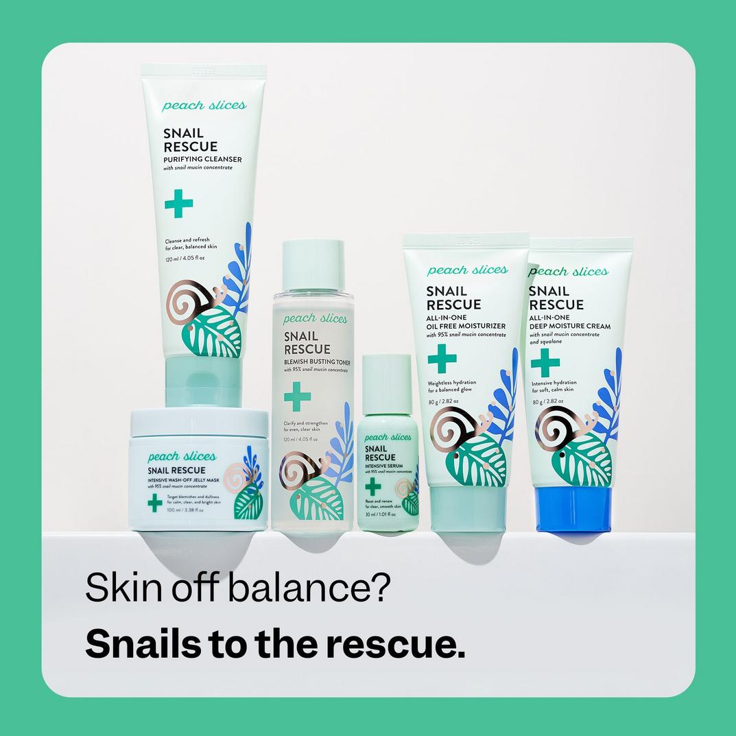 Peach Slices Snail Rescue Intensive Serum