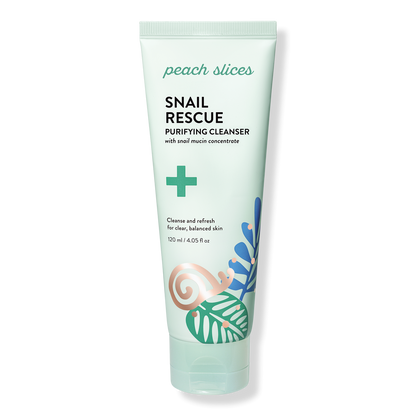 Peach Slices Snail Rescue Purifying Cleanser
