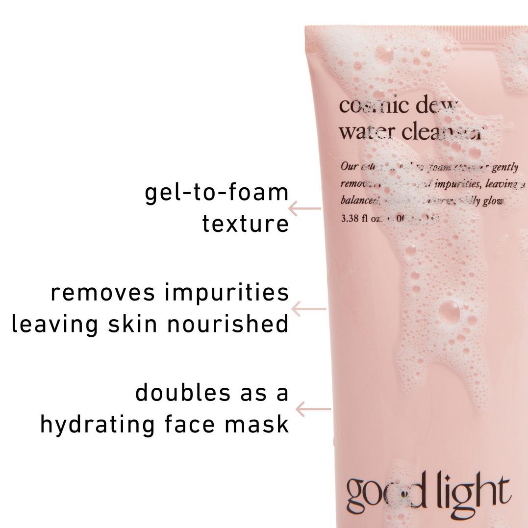 good light Cosmic Dew Gel To Foam Water Cleanser