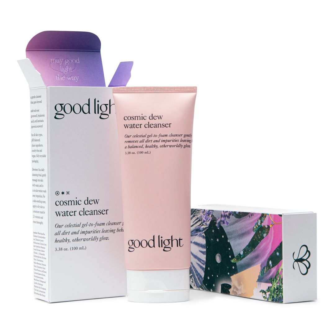 good light Cosmic Dew Gel To Foam Water Cleanser