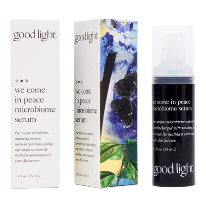 good light We Come In Peace Microbiome Serum
