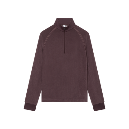 On Courtside Pullover Terry Mulberry